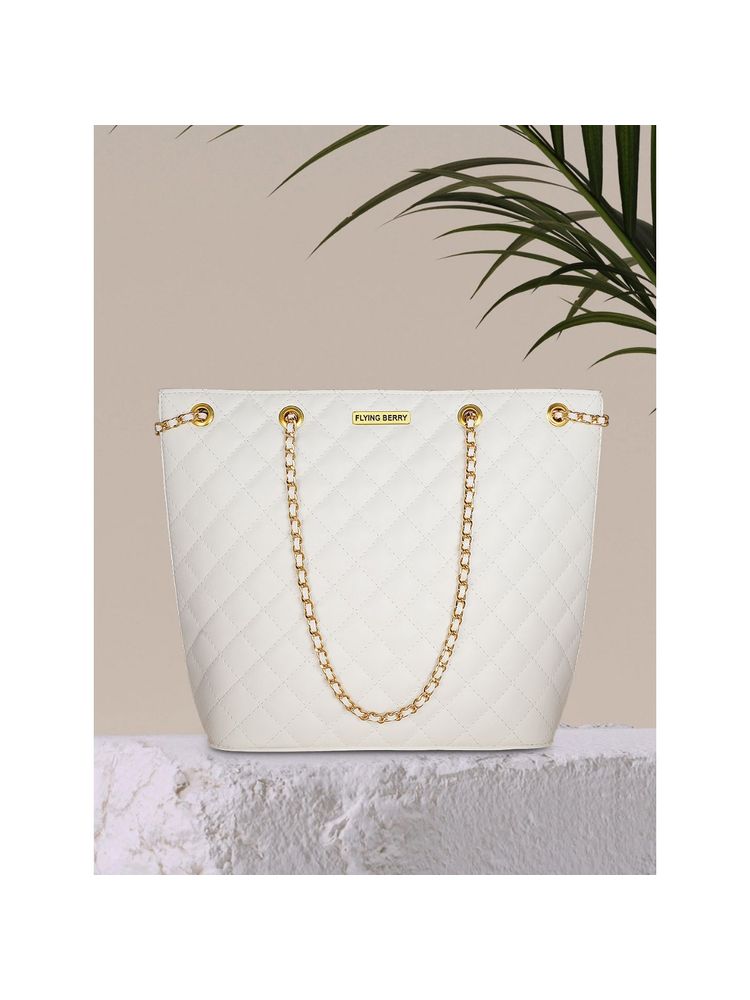 FLYING BERRY Womens White Hand Bag-picture-21